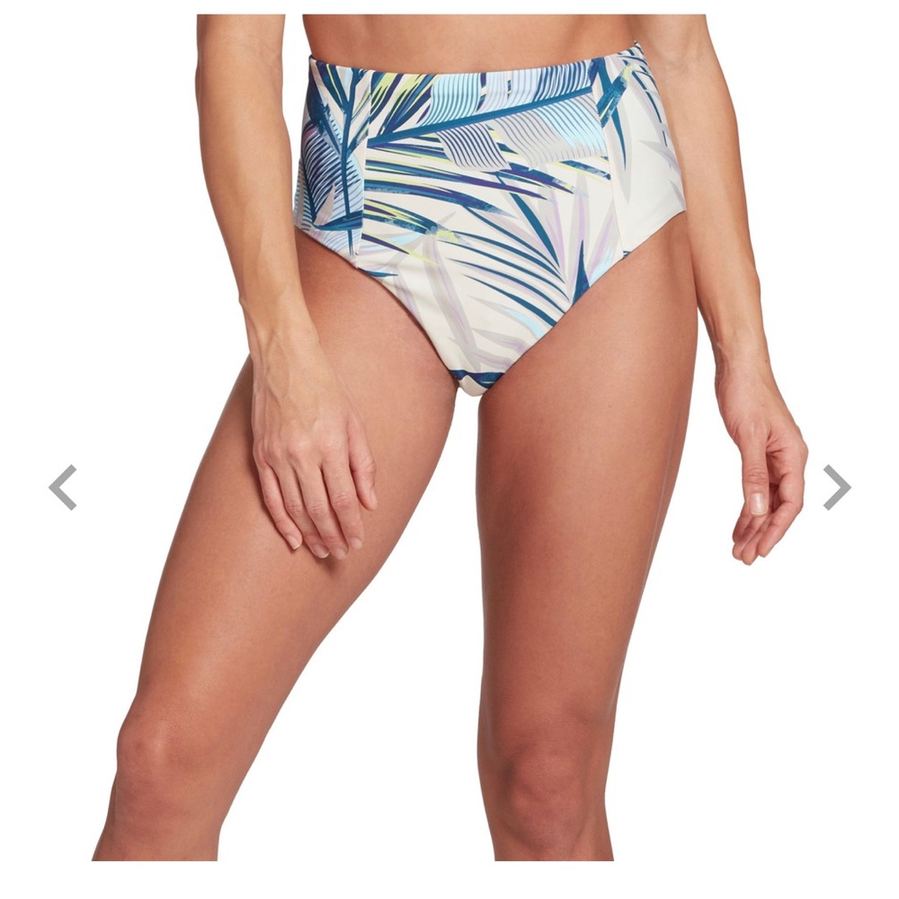 CALIA Tropical Bikini Bottoms XS NWT Paradise Palm